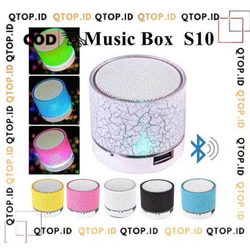 SPEAKER BLUETOOTH S10 MINI PORTABLE [QTOP.ID]