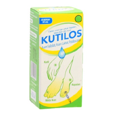 KUTILOS 10ML Botol - Mengatasi KUTIL / MATA IKAN / KAPALAn