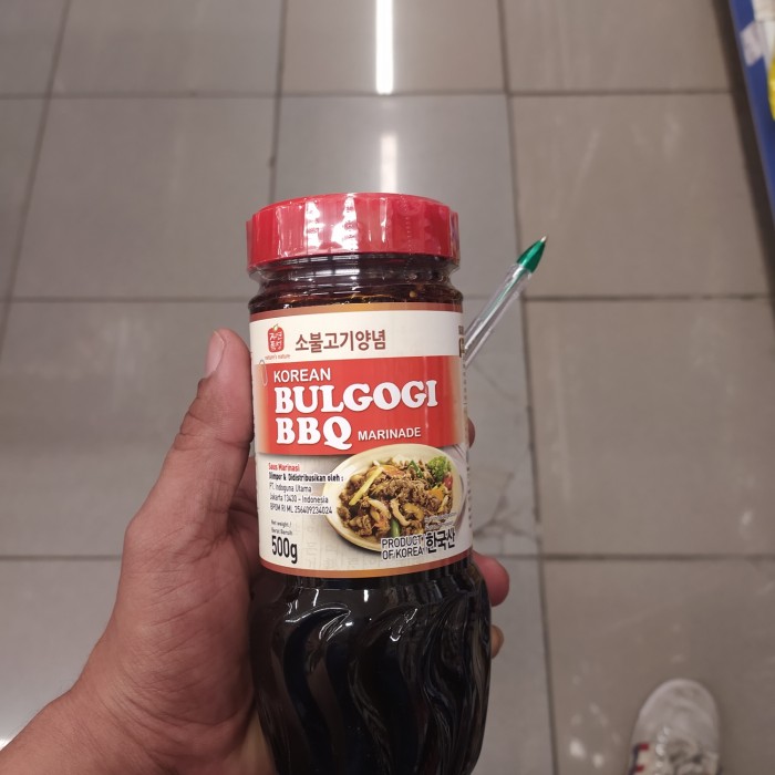 

jinsung bulgogi sauce - saus bulgogi korea 500gr