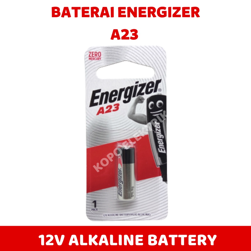 Batre / Batere / Baterai Energizer A23 Alkaline 23A