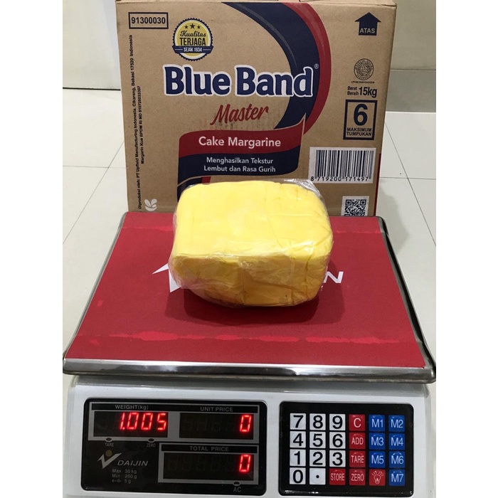 

butter-mentega- blueband margarine mentega repack 1kg -mentega-butter.
