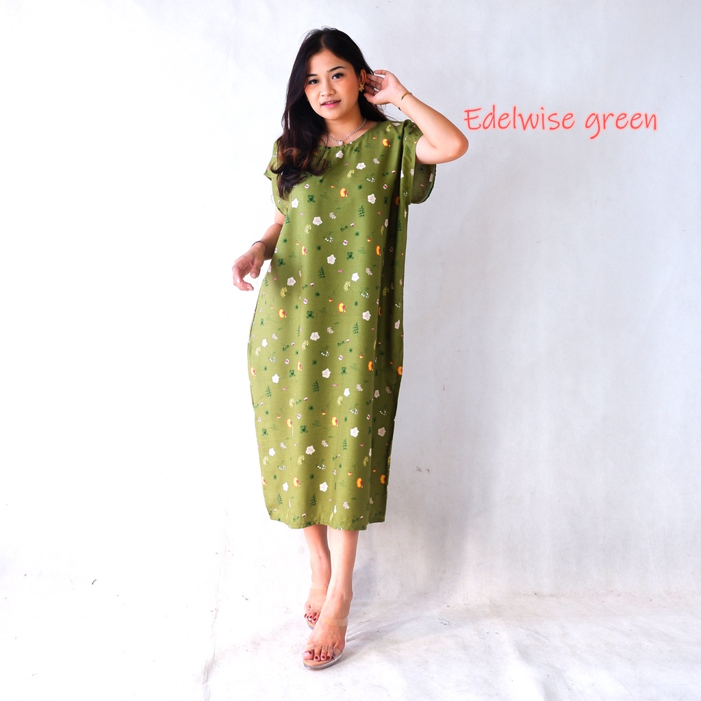 DASTER BALI NON BUSUI JUMBO XXL-XXL EDELWISE GREEN