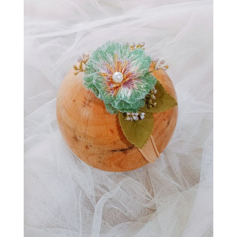 headband bunga sulam
