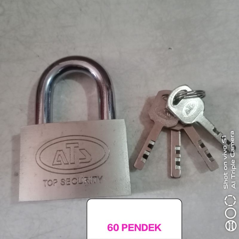 gembok ATS 60 pendek