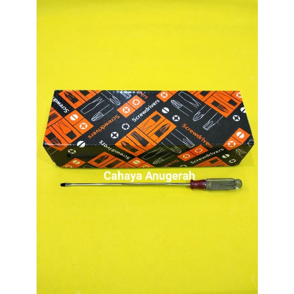 Obeng Radio 8 Inch Minus / Obeng Radio 8" ---