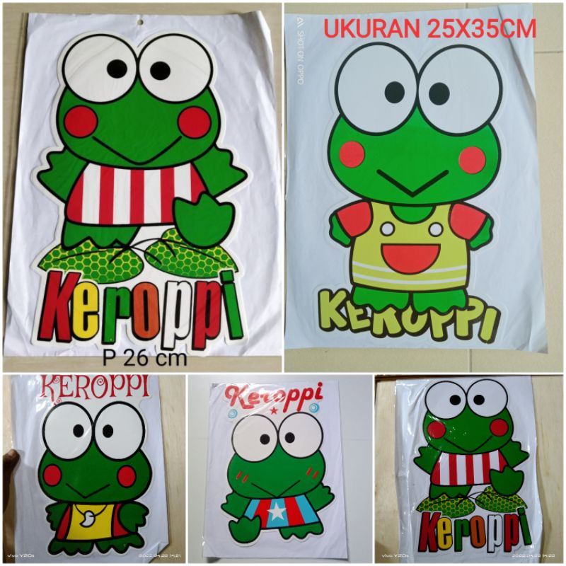 

Stiker Jumbo Keropi ukuran 25x35cm