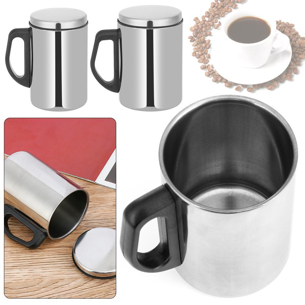 Top Mug Cangkir Cangkir Double-layer Isolasi Vacuum Flask Botol Air