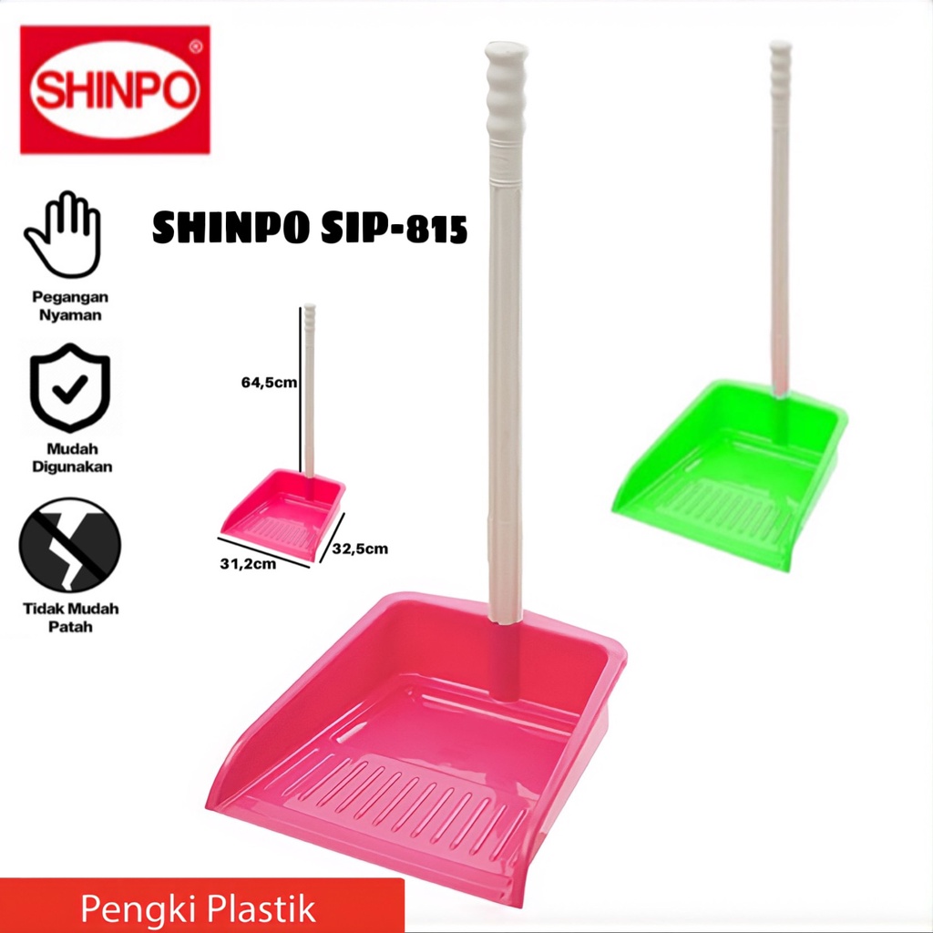 BISA COD ) PROMO SEROKAN PENGKI PLASTIK SHINPO PRIMO SIP-815 / SEROKAN PANJANG / PENGKI PLASTIK / SEROKAN SAMPAH GAGANG / SEROKAN PLASTIK GAGANG MURAH / PENGKI MURAH / SEROKAN GAGANG