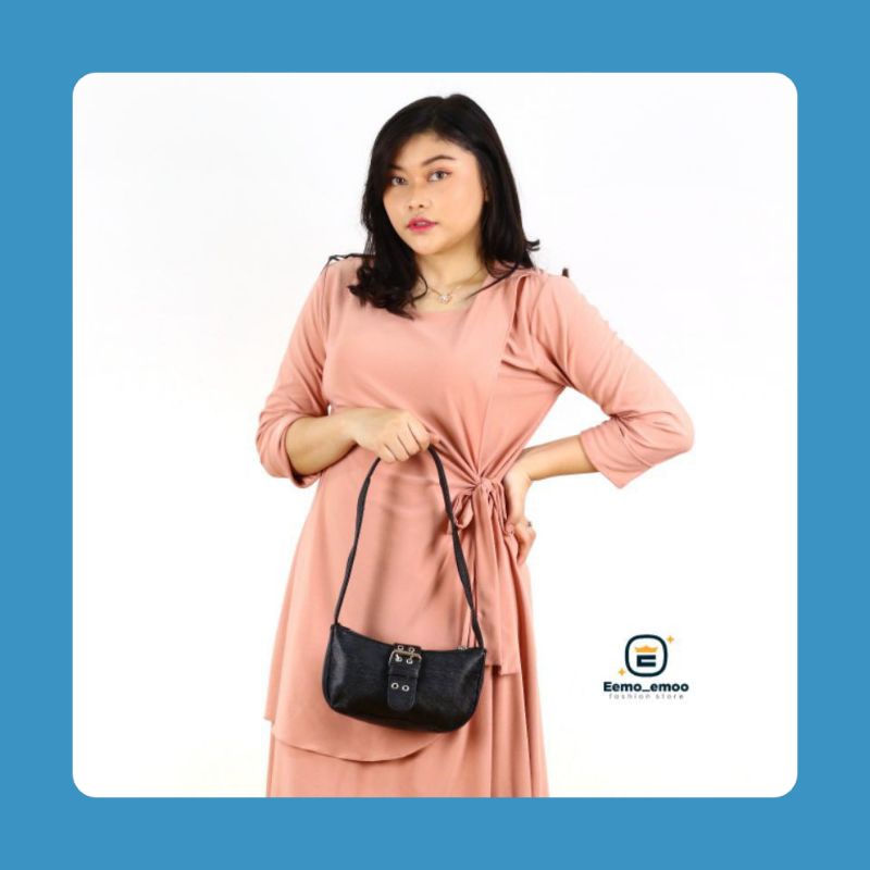 Diana Shoulder Bag Tas Bahu Gesper Wanita Vintage TSK EMOEMO