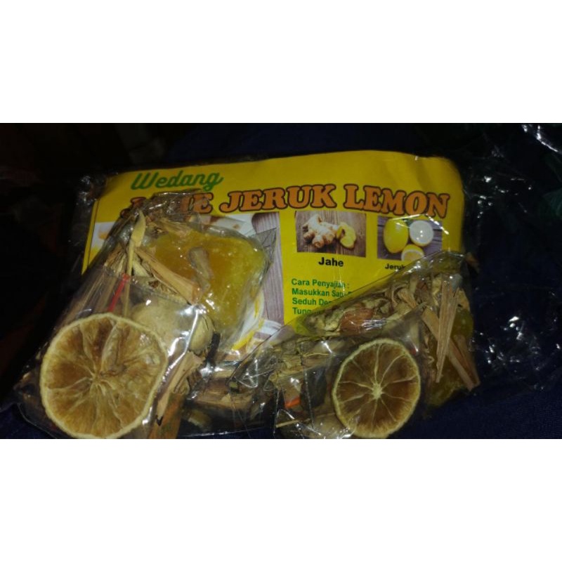 

WEDANG JAHE JERUK LEMON