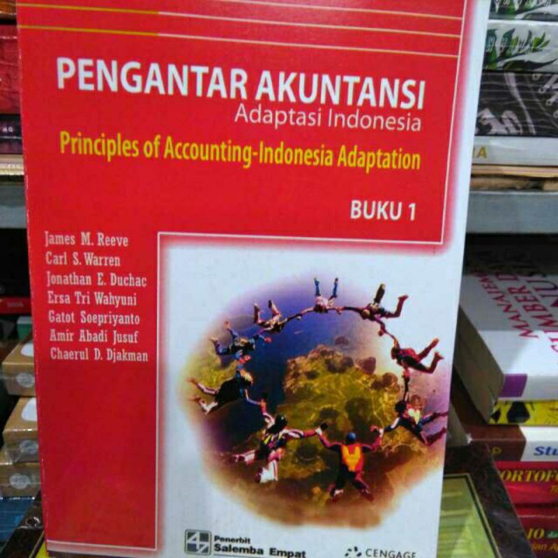 Jual BUKU PENGANTAR AKUNTANSI ADAPTASI INDONESIA BUKU 1 - JAMES M ...