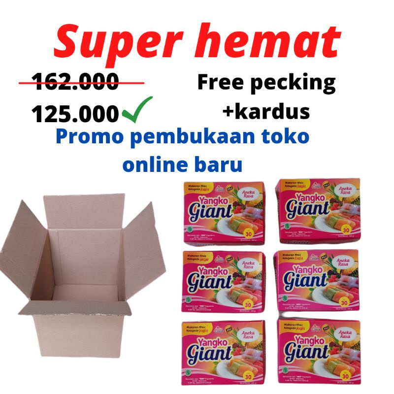 

star promo paket super hemat yangko giant khas jogja yangko aneka rasa yangko enak yangko nomer 1dijogja