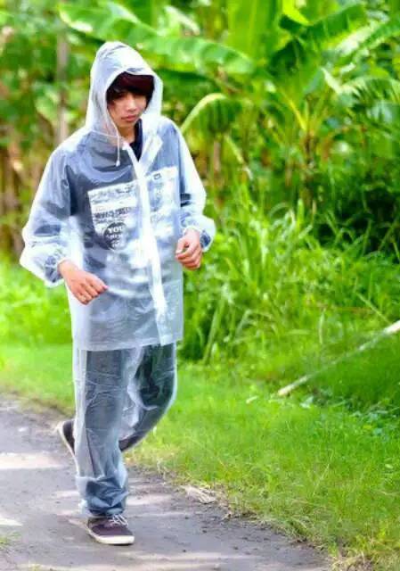 Jas Hujan Jaket Celana Diamond Plevia 700 (Jas Hujan SAUNA)