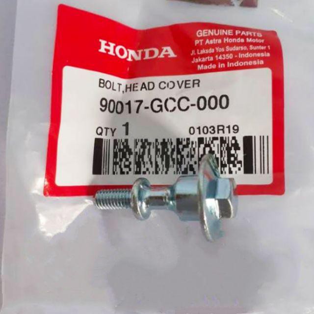 Baut Kop Head Honda Beat Scoopy Vario ORI AHM 90017GCC000