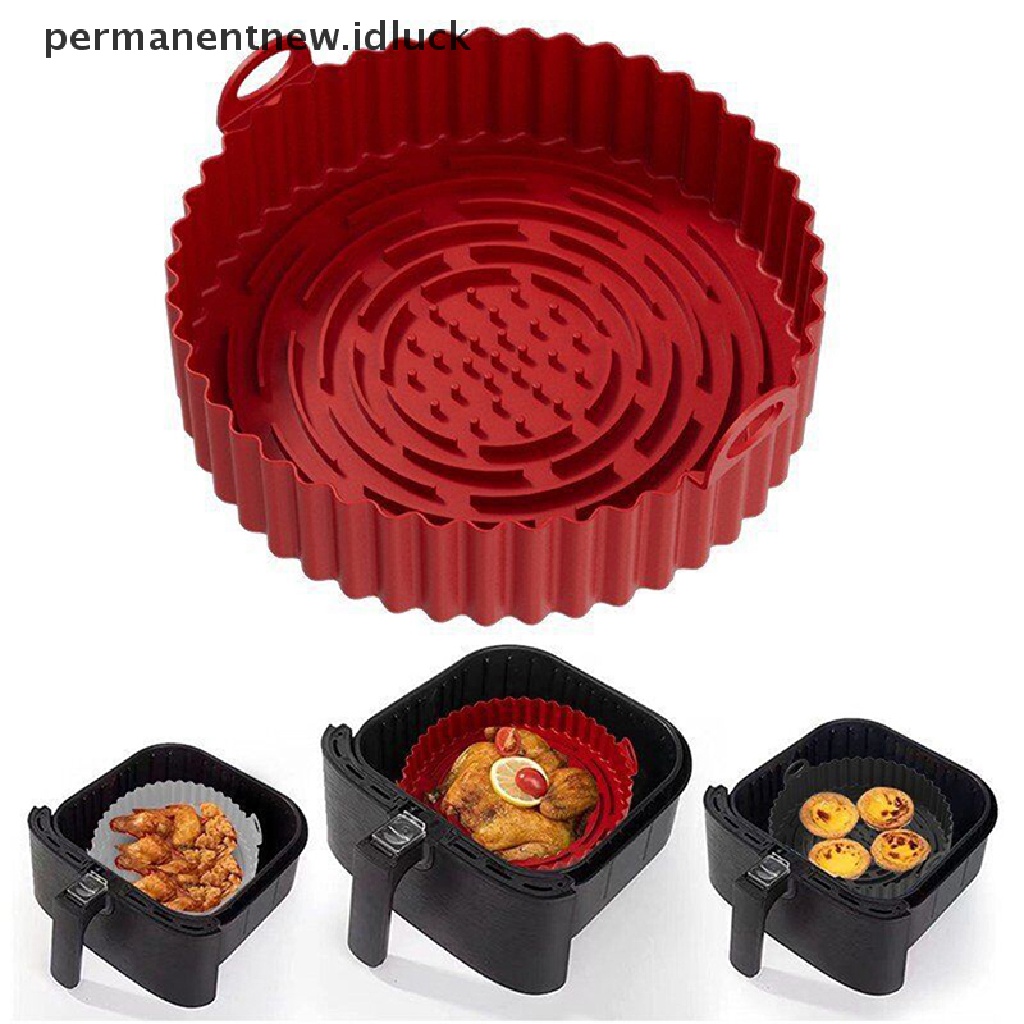 Baki Air Fryer Oven Bahan Silikon Reusable Mudah Dibersihkan