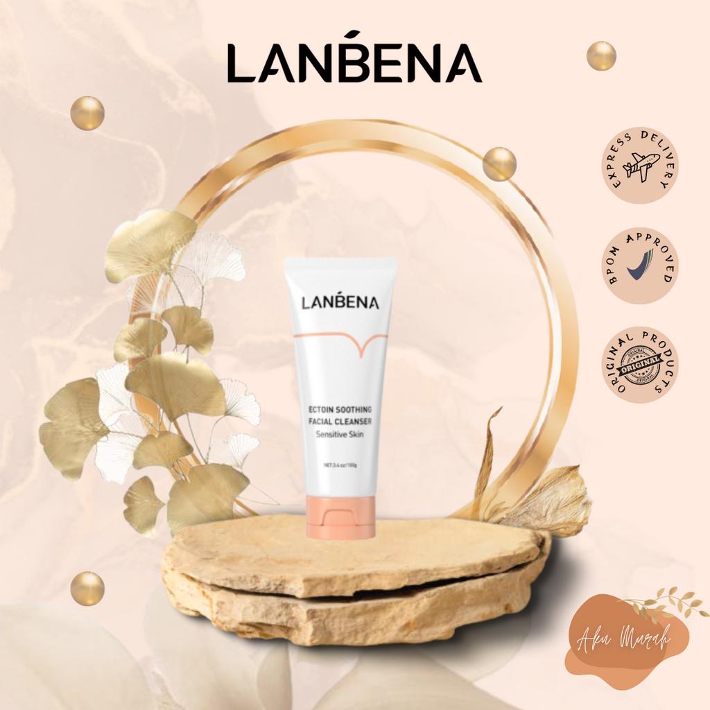 ✨ AKU MURAH ✨ LANBENA ECTOIN SOOTHING FACIAL CLEANSER 100 GR