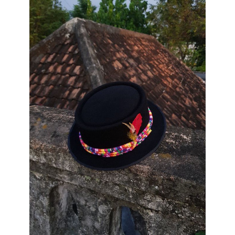 Topi fedora rodeohat series tali etnik