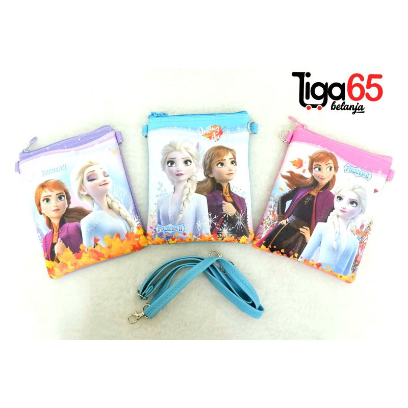 Sling Bag/Tas Selempang Anak/Tas Bahu/Dompet Koin/Tas Anak/Tote Bag Anak/Bag Selempang 3031 Frozen