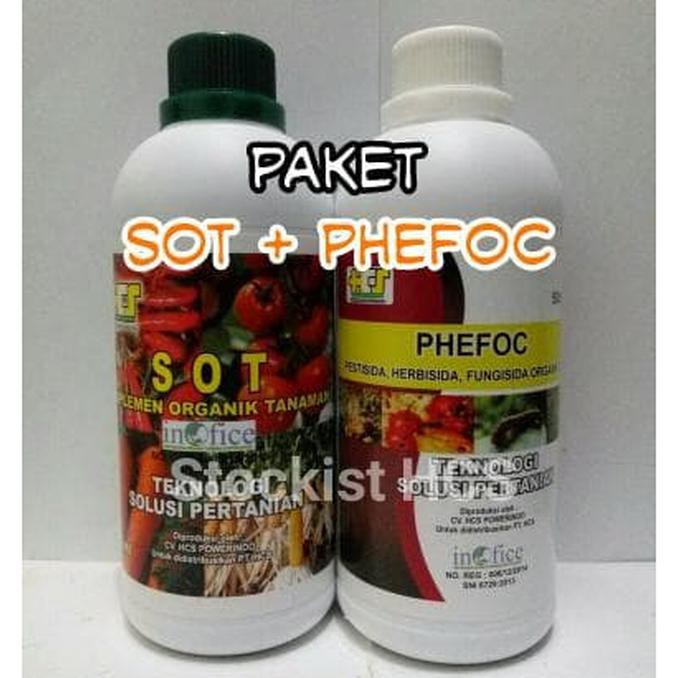 Paket Hemat Sot Hcs Dan Phefoc Hcs Suplemen Tanaman