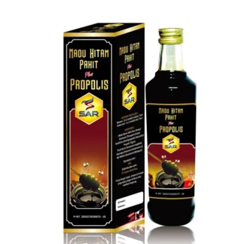 MADU HITAM PROPOLIS SAR 500 ML HALAL