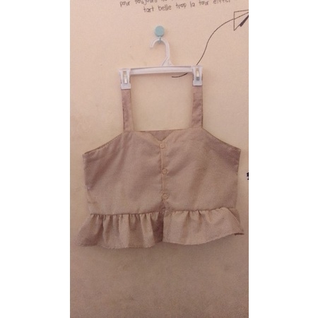 Tanktop Hijab Love/Tanktop Tartan/Tanktop Halal