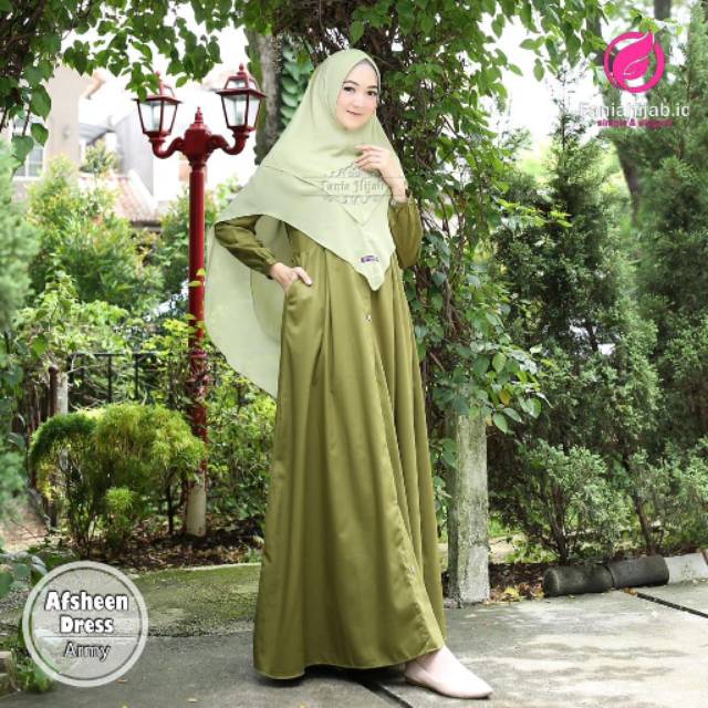 FANIA HIJAB - AFSHEEN DRESS GAMIS TOYOBO