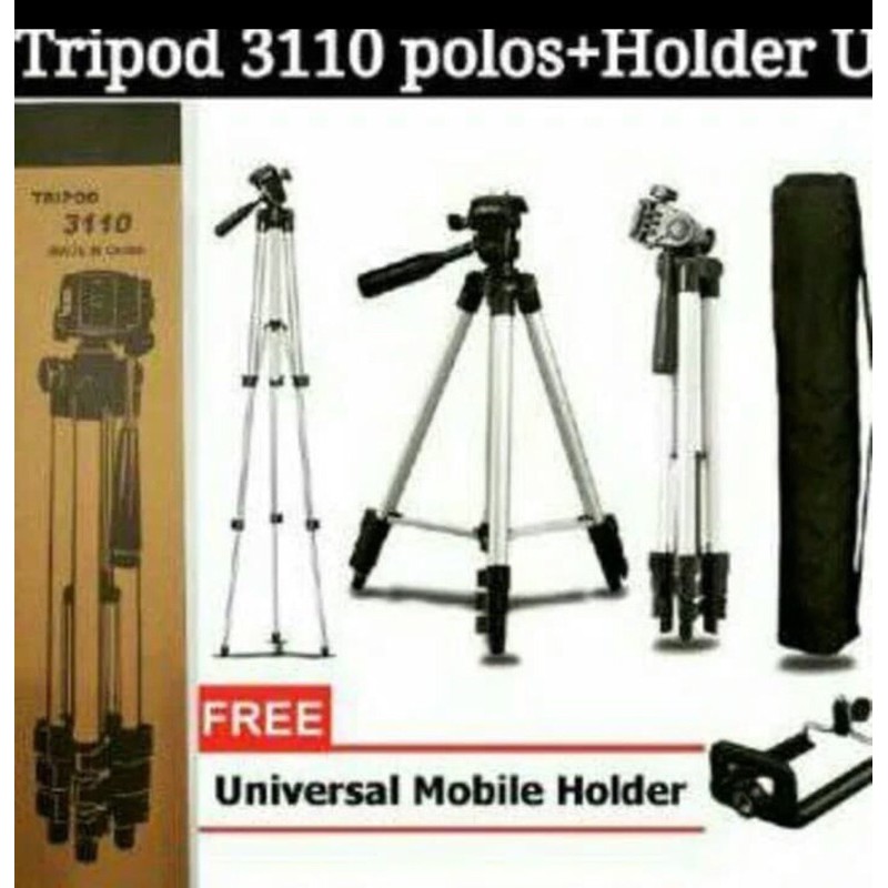 Tripod 1 meter 3110 Free Holder