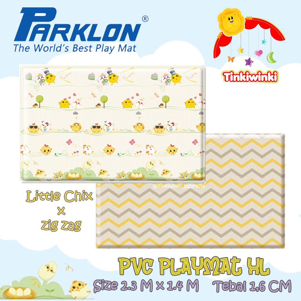 Parklon PVC Little Chick x Zigzag tebal 1.6cm