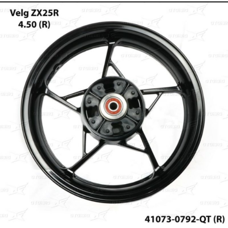velg depan zx25r zx 25r original