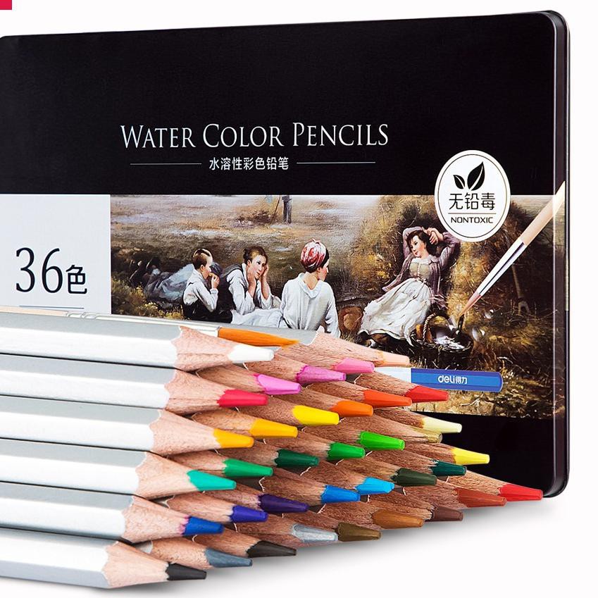 

♚CCIRE* Deli Water Coloring Color Pencil Pensil Warna 500g 36pcs 6522 **O