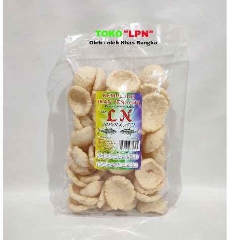 

Kemplang Ikan Tenggiri Super Khas Bangka Merk LN 500 gram