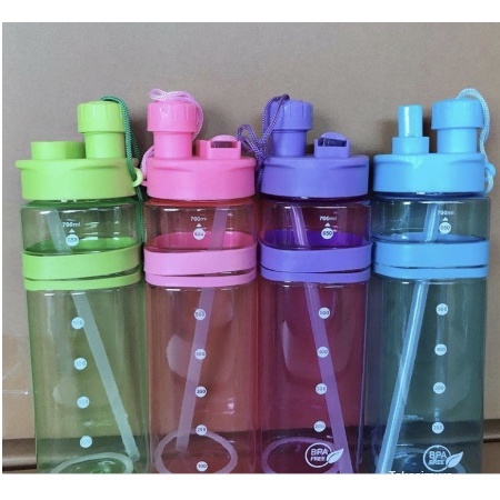 botol minum plastik 1L portable 223