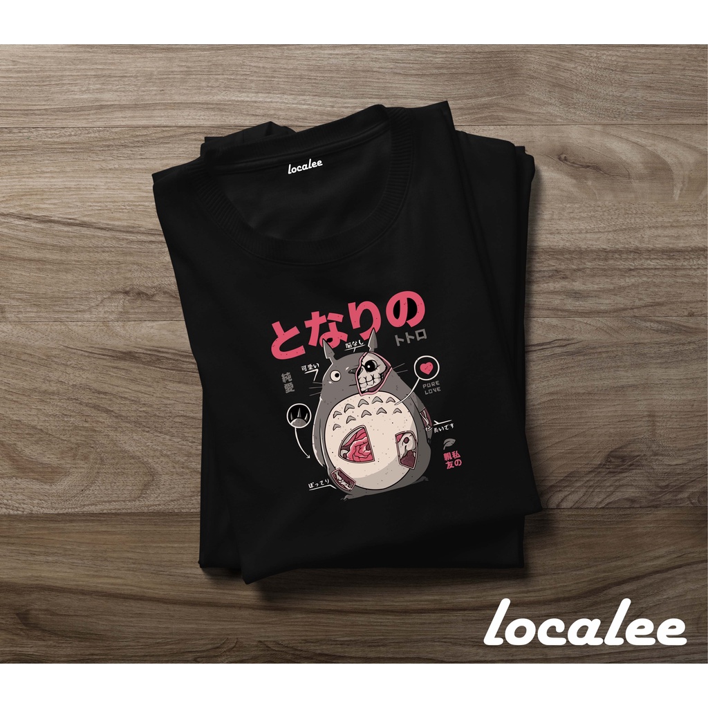 ANATOMY TOTORO TSHIRT-KAOS GHIBLI JAPAN TOTORO
