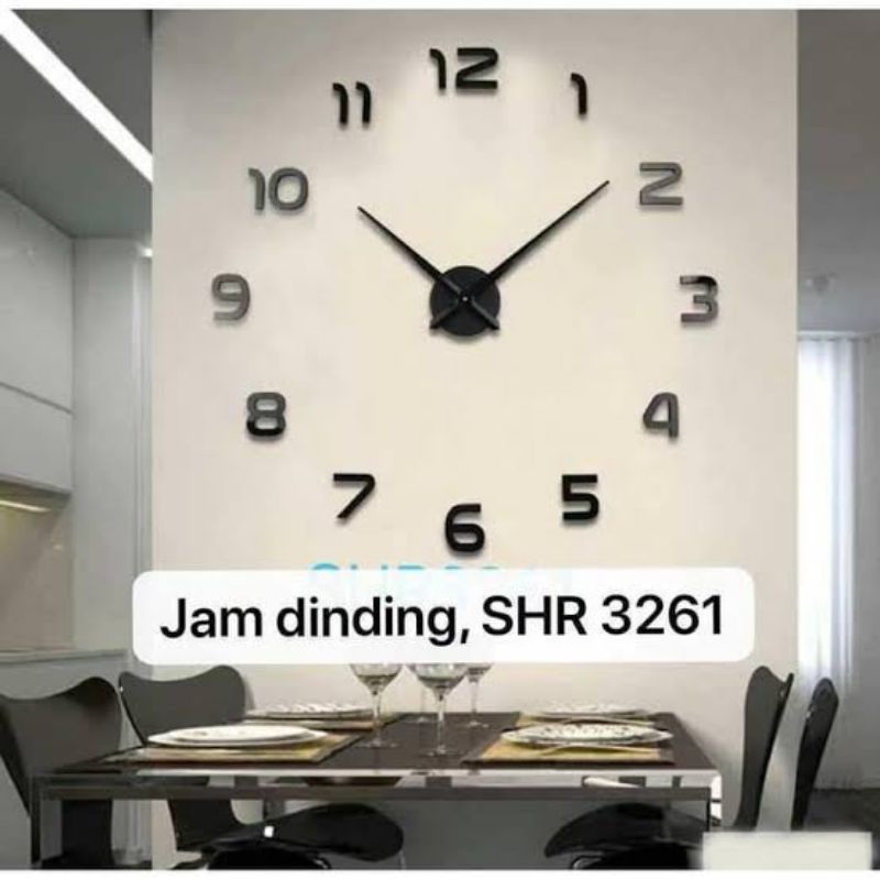 Jam Dinding Raksasa SHR 3261 UKURAN JUMBO
