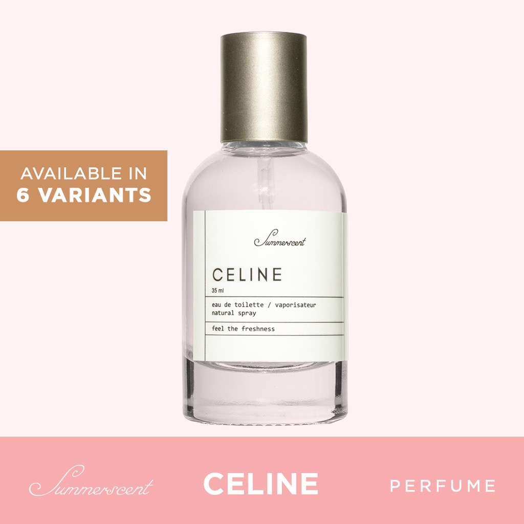 Parfum Summerscent Celine EDT 35 ml BPOM Unisex Untuk Pria Wanita Wangi Mewah Tahan Lama