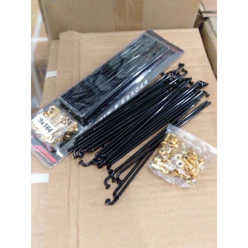 jari jari motor RX king Ring 18 sepasang warna hitam