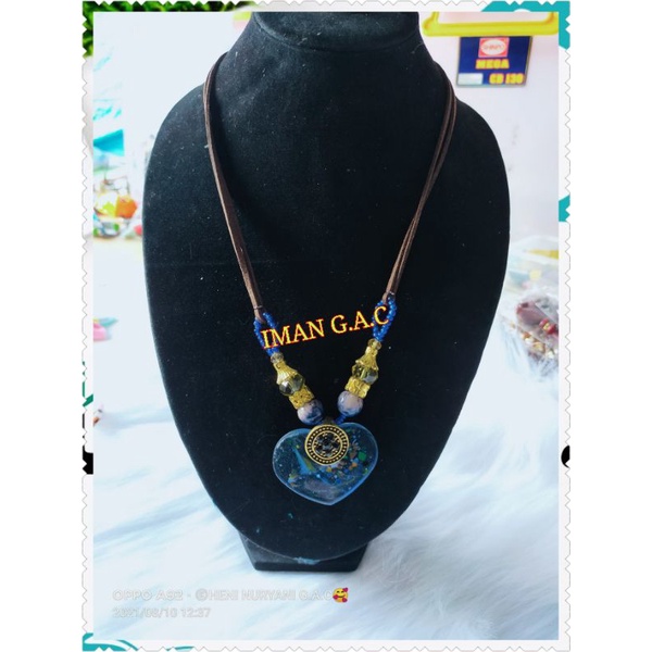 Kalung giok/kalung panjang fashion wanita/kalung hijab.kalung giok kaca premium