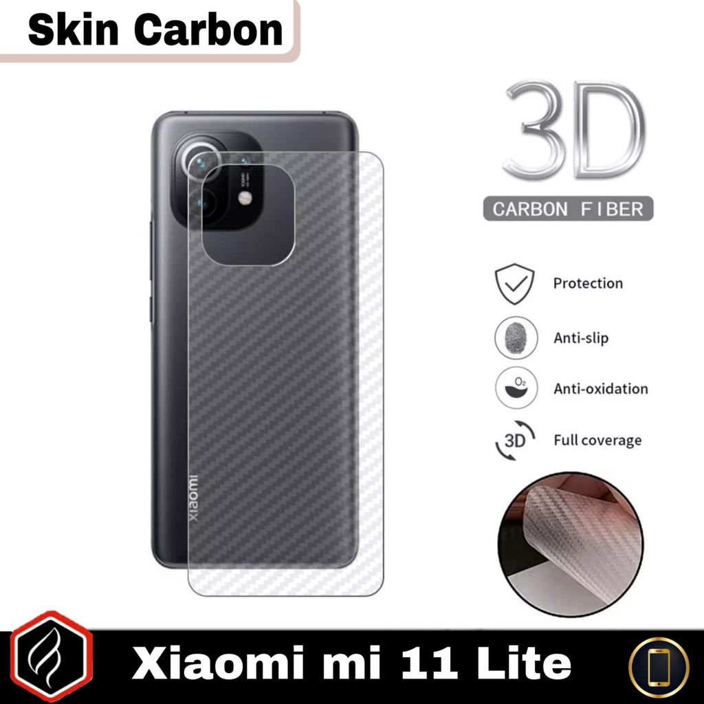 Paket 2 in 1 XIAOMI Mi 11 Lite / Mi 11 Lite 5G Case SHOCKPROOF/XunDD + Free GARSKIN Carbon