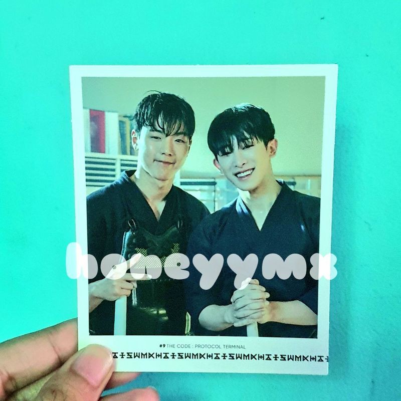 [Booked] Polaroid Monsta X Shownu Wonho Dramarama Kendo