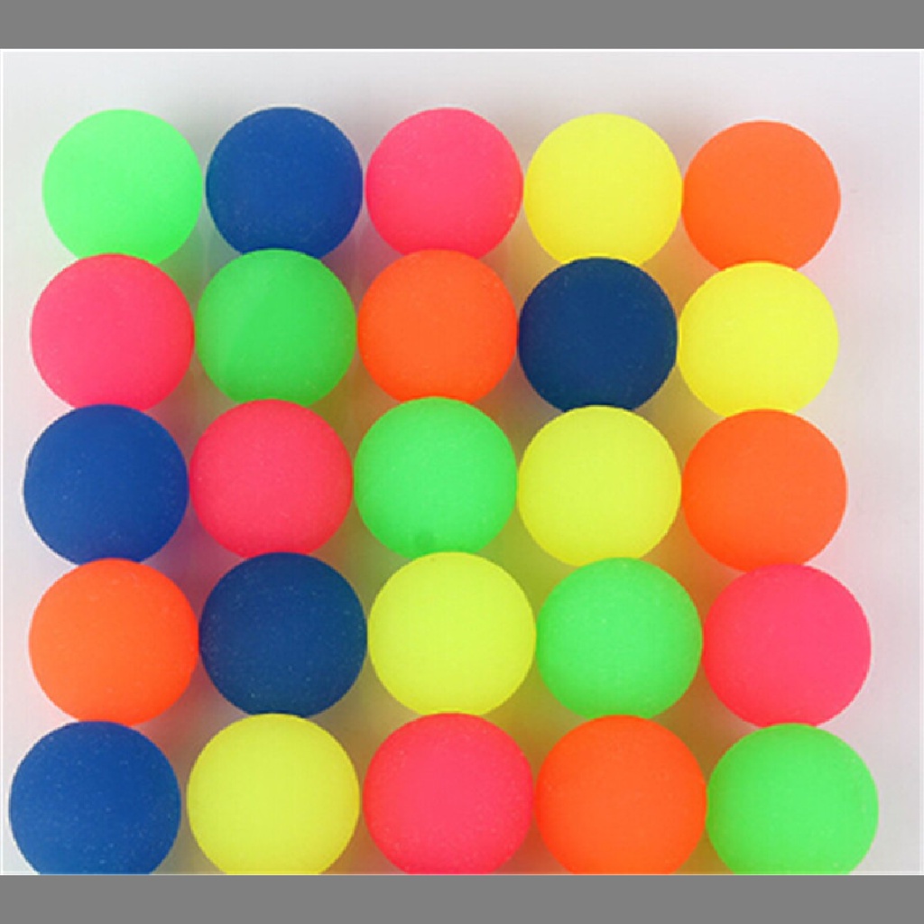 [tiantianbaofu] 10PCS Creative Rubber Bouncing Jumping Ball 27mm Kids Children Game Toy Gifts Boutique