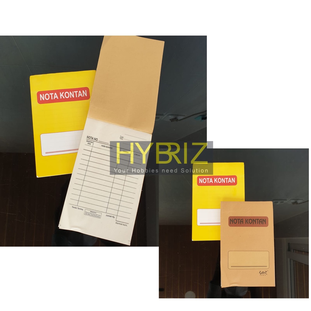 

buku nota / nota kontan rangkap 1 / nota kontan 1ply zibiz
