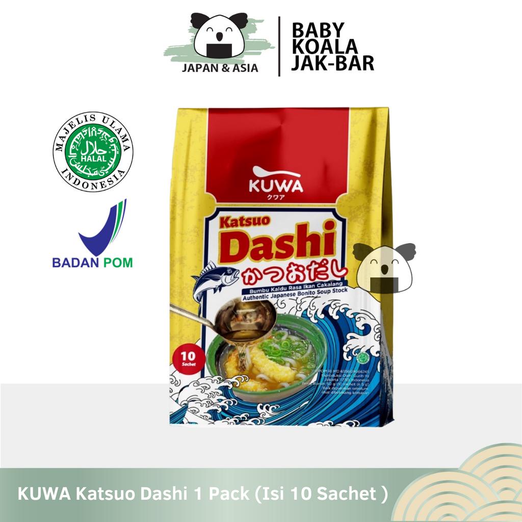 

KUWA Katsuo Dashi Katsuodashi Kaldu Ikan Cakalang 50 g Halal│Bonito/ Katsuobushi Stock for Ramen....