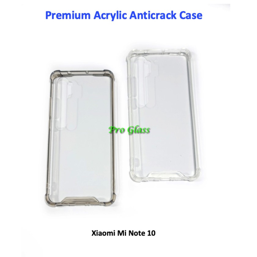 Xiaomi Mi Note 10 / Mi Note 10 PRO Anticrack Anti Crack / ACRYLIC Case Premium Quality