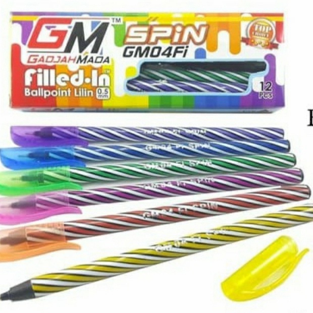 

pen pulpen ballpen ballpoint lilin gadjah mada menulis lancar pena