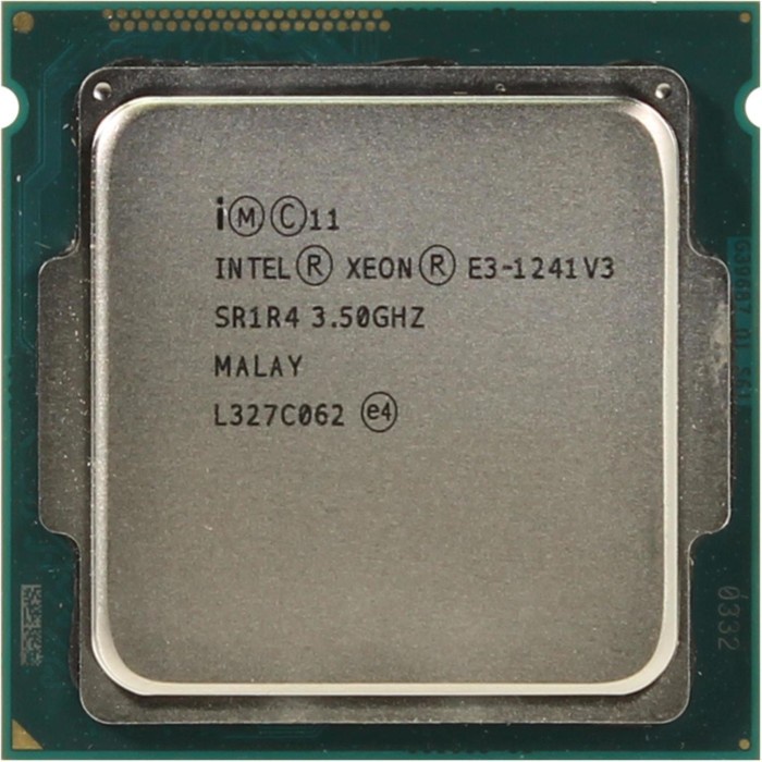 processor intel xeon e3 1241 v3 lga 1150 3.50ghz