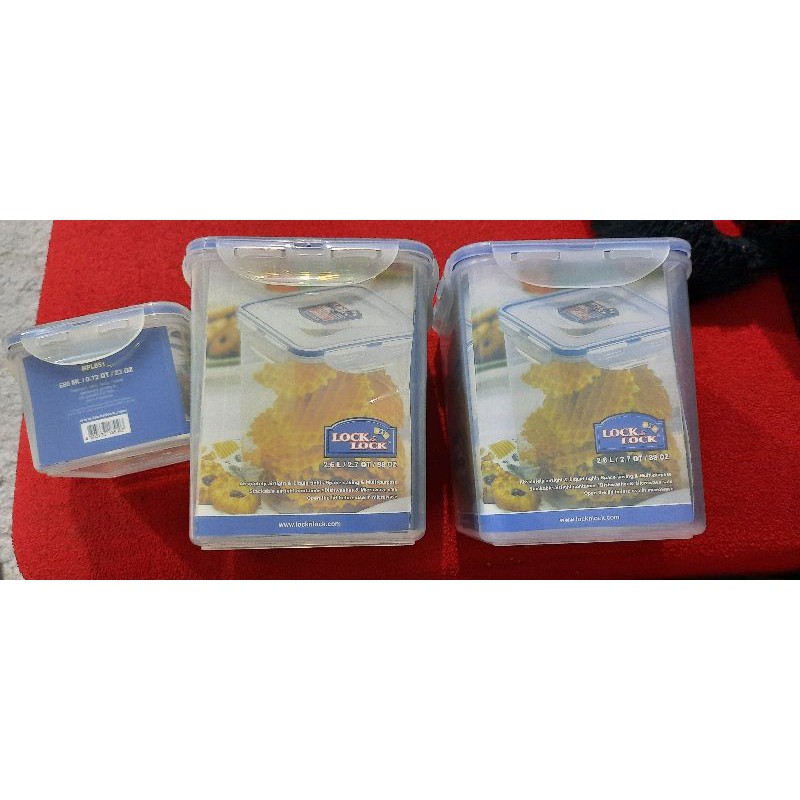 Lock n Lock Food Container 2.6L HPL822B toples murah