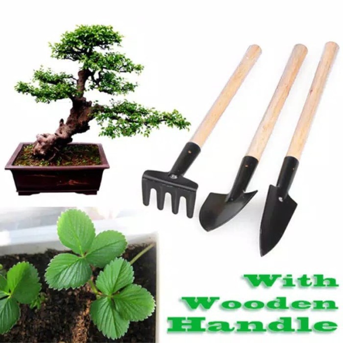 Cangkul Sekop Garpu Mini Peralatan Kebun Garden Shovel Spade *ST06