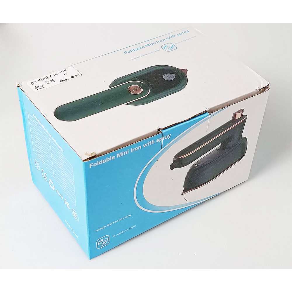 (100% BARANG ORI) Setrika Uap Mini Steamer Ironing Handheld 50ml - HX-6168