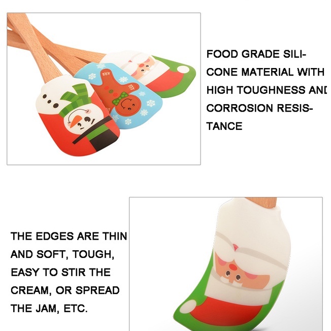 Spatula Natal / Christmas Scraper