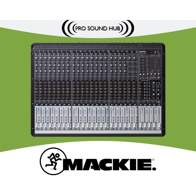 Mackie Onyx 24.4 Mixer Audio Analog 24 Channel 4 Bus Full Original